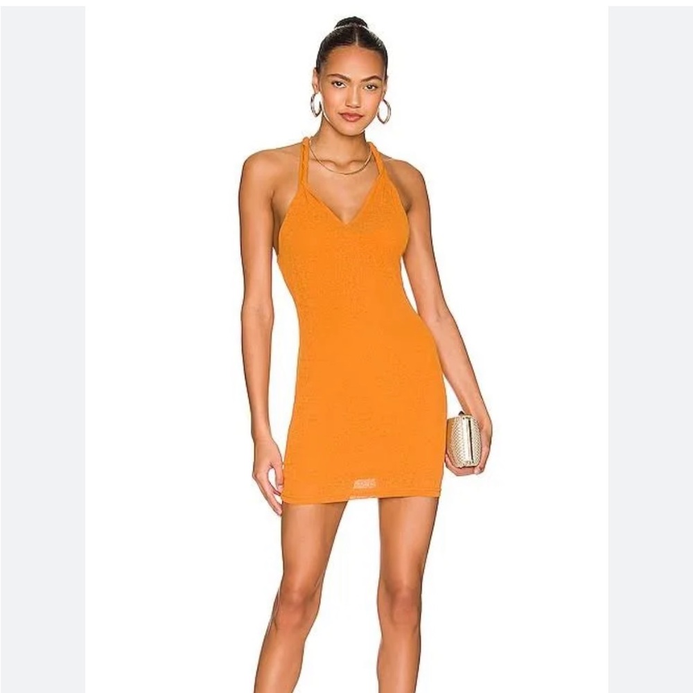 Superdown Lily Twisted Strap Dress